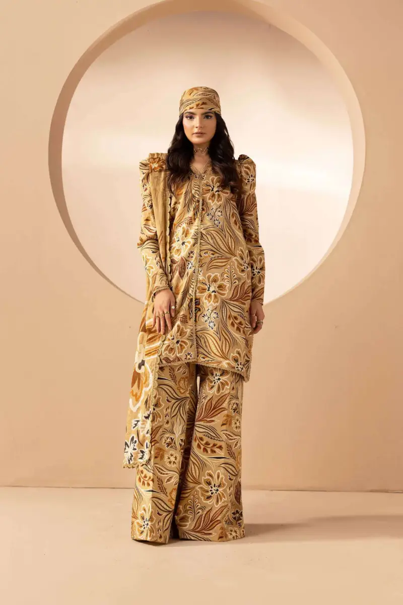 Bin Naeem Artesanal 3 Piece Printed Lawn Suit