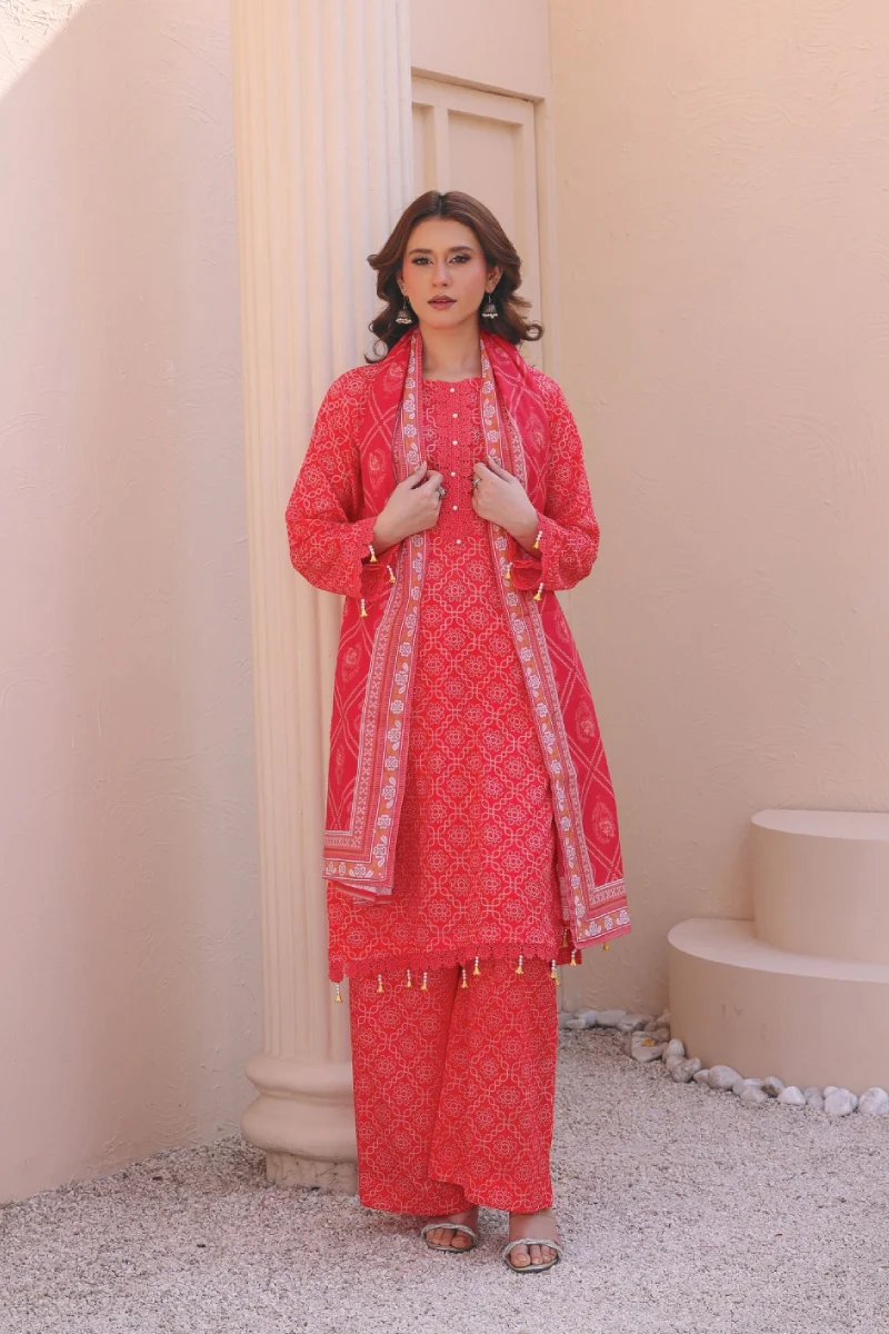 Bin Naeem Aura 3 Piece Digital Printed Lawn Suit