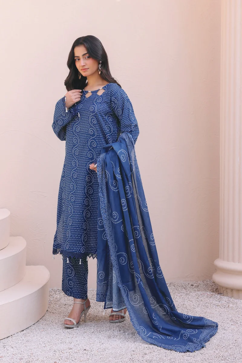 Bin Naeem Elara 3 Piece Digital Printed Lawn Suit
